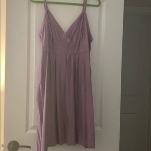 Lilac Merona cotton summer dress XXL
